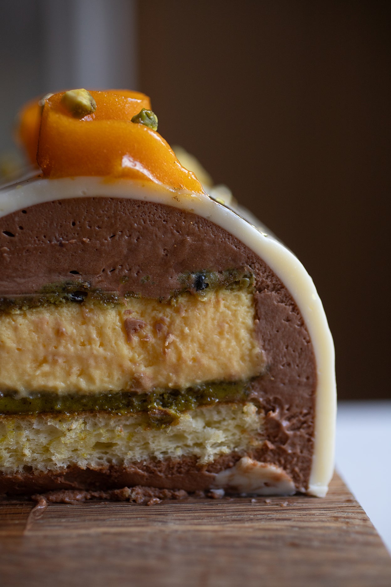 Christmas Bûche de Nöel (10" long) - Tuesday Pick-Up (12/23)