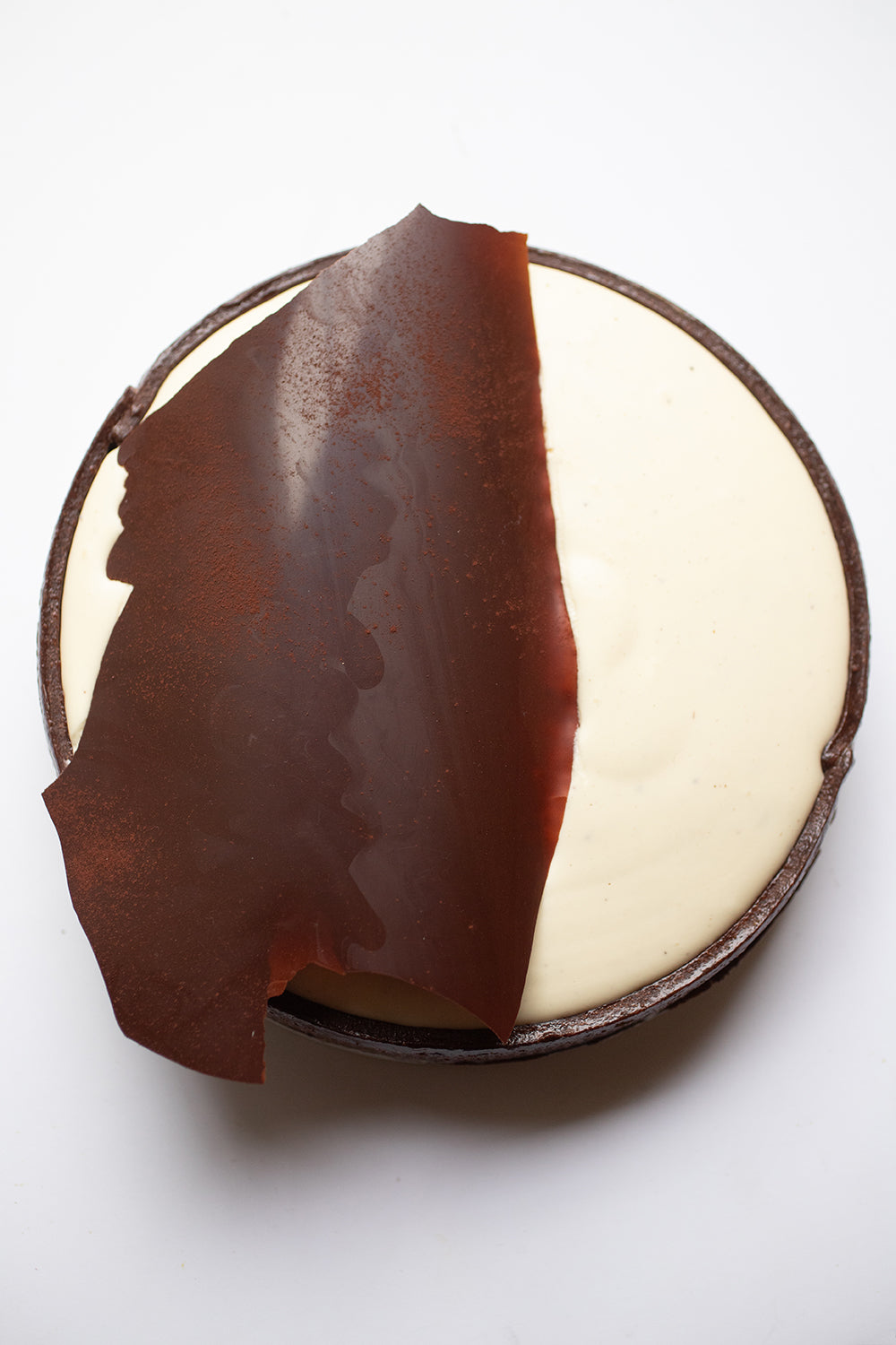 Chocolate, Coffee, Mascarpone Tart (Whole  6-8 slices)