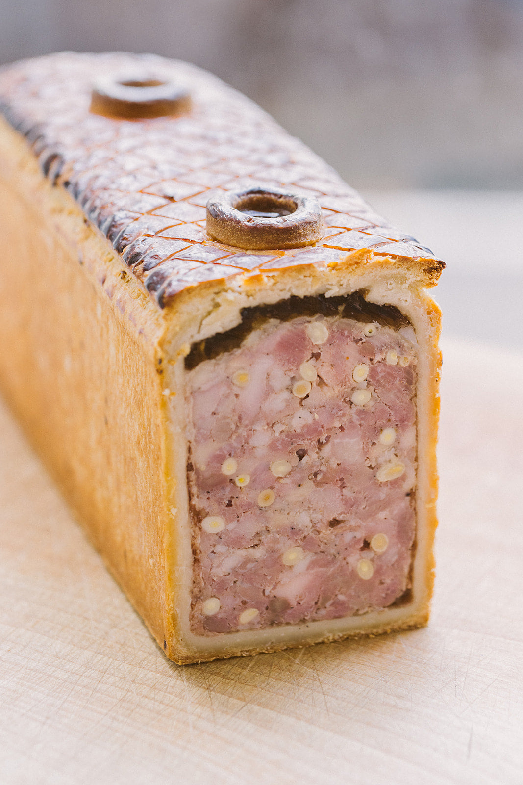 Pâté en Croûte de Fermier au Poivre Timut