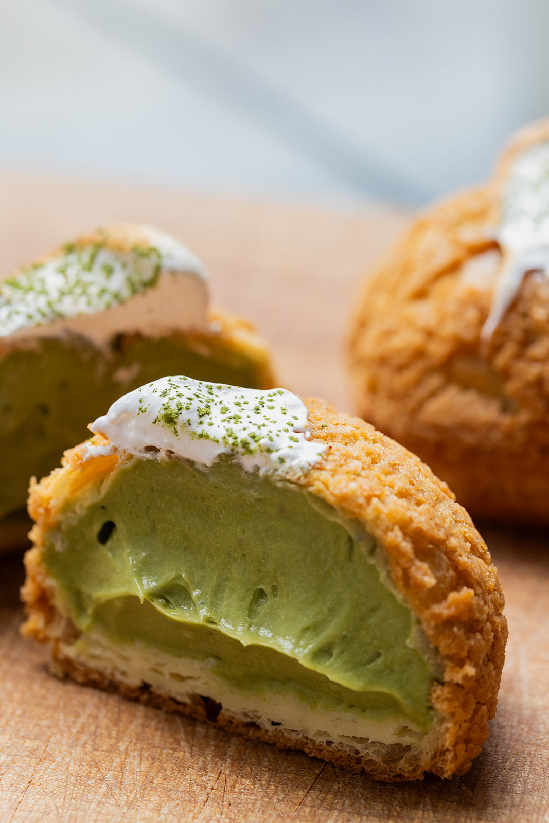 Matcha Coconut Choux (Box of 4)