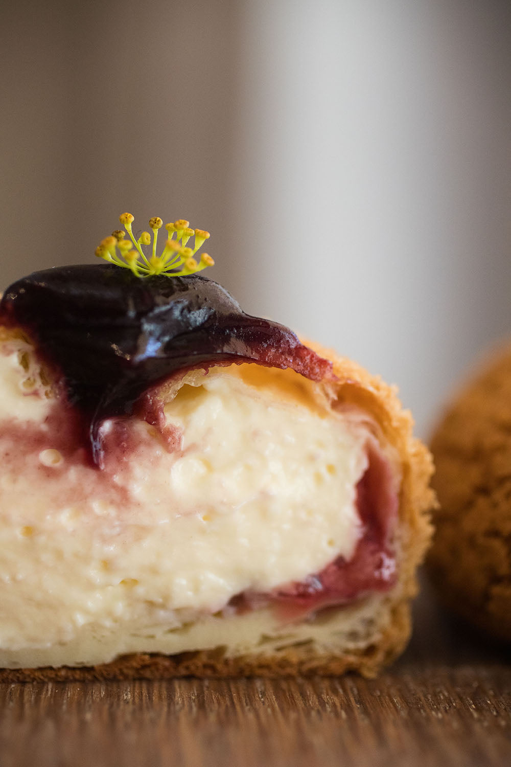 Cherry Tarragon Choux (Box of 4)