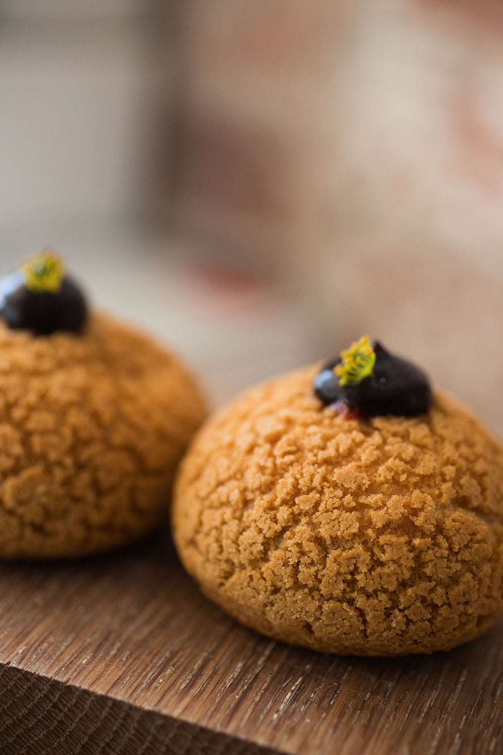 Cherry Tarragon Choux (Box of 4)