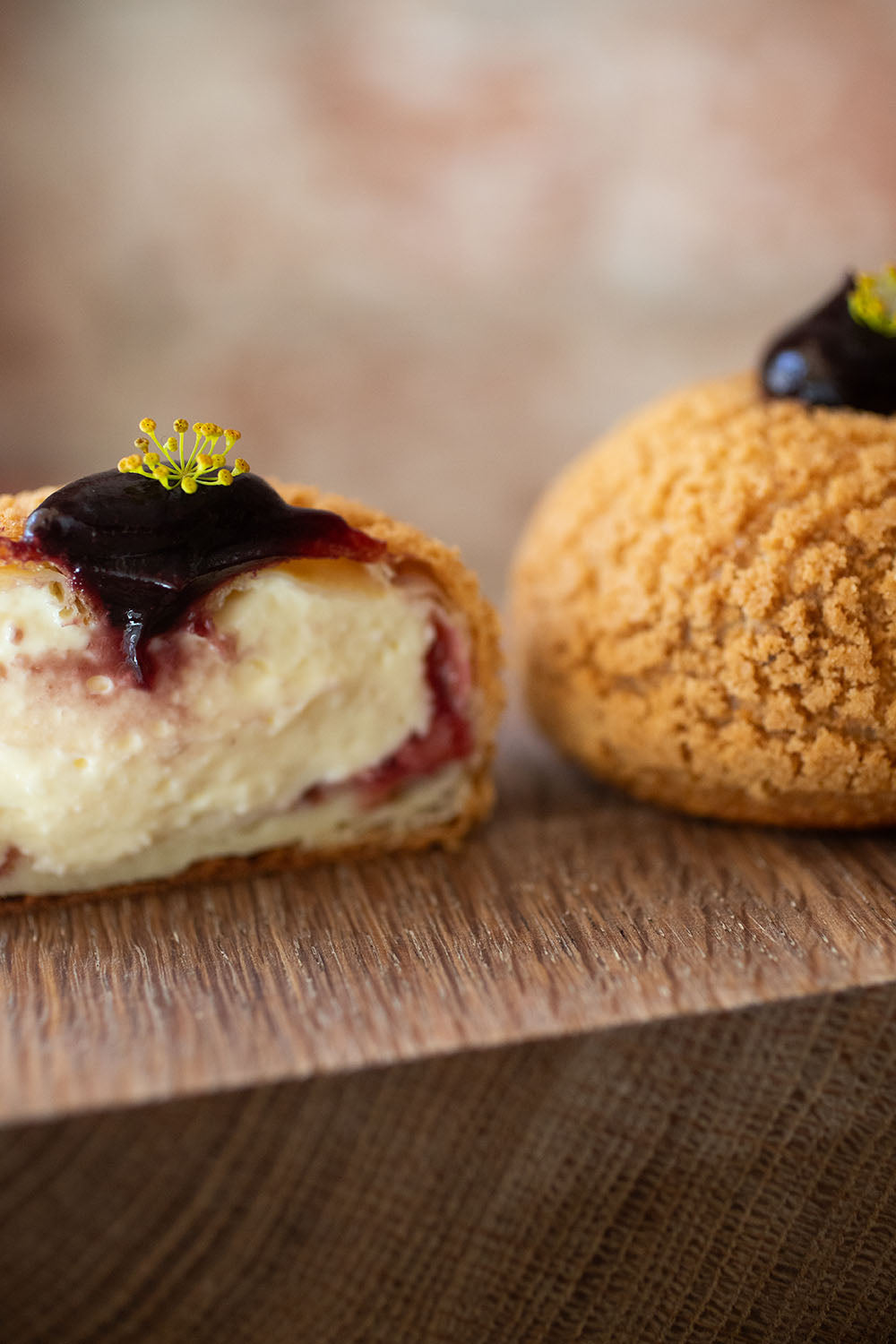 Cherry Tarragon Choux (Box of 4)