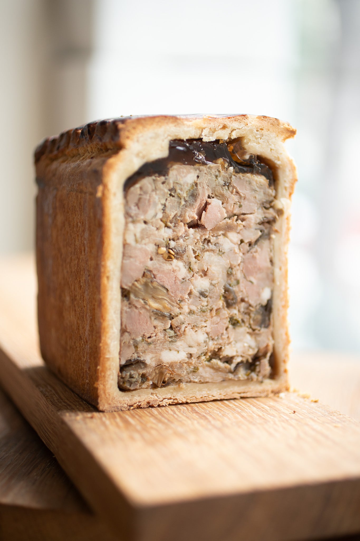 Pâté en Croûte d’Aubergine Fumée