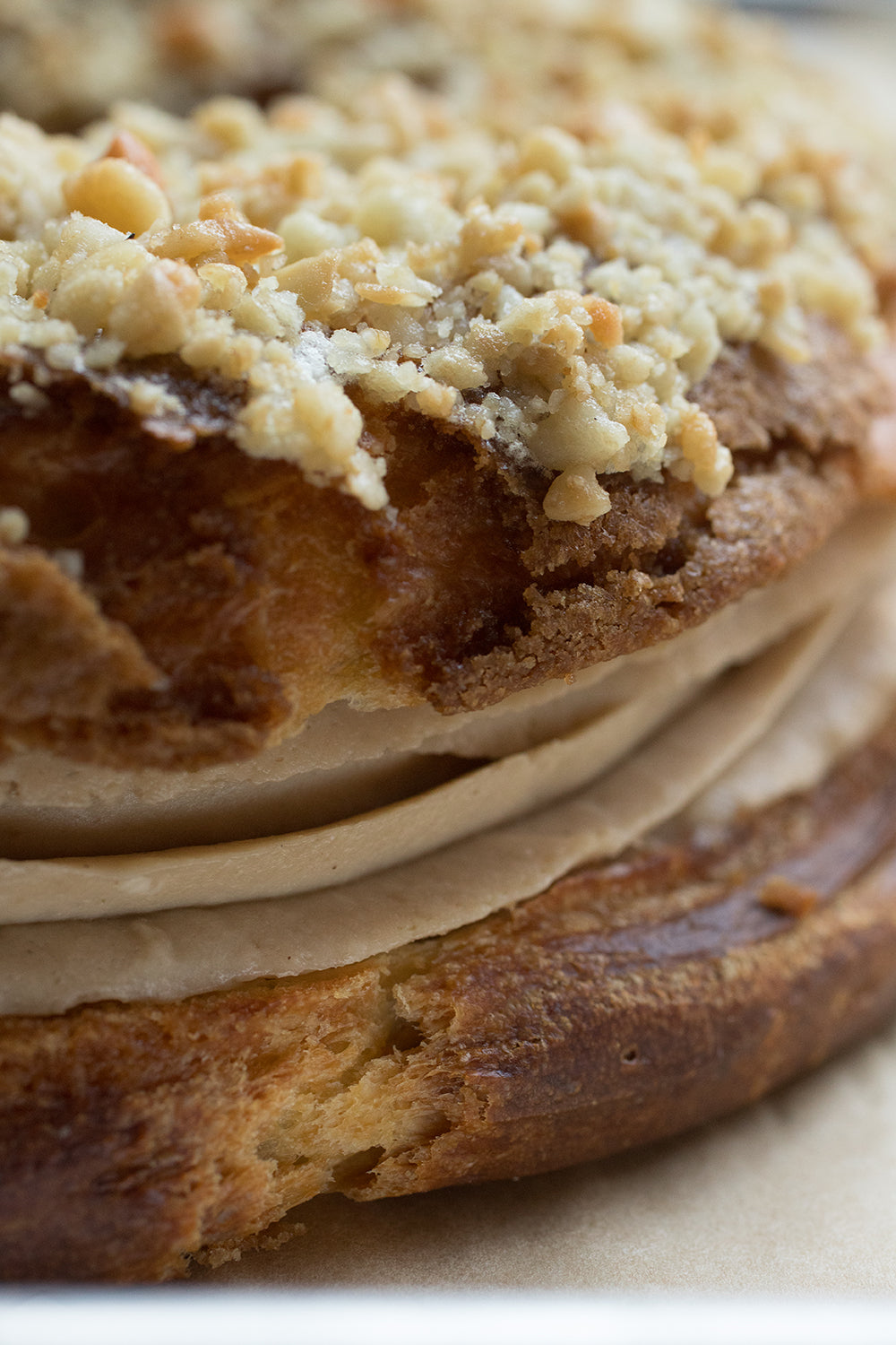 Hazelnut Paris-Brest - Large Format (Approx. 8"-9" in diameter)