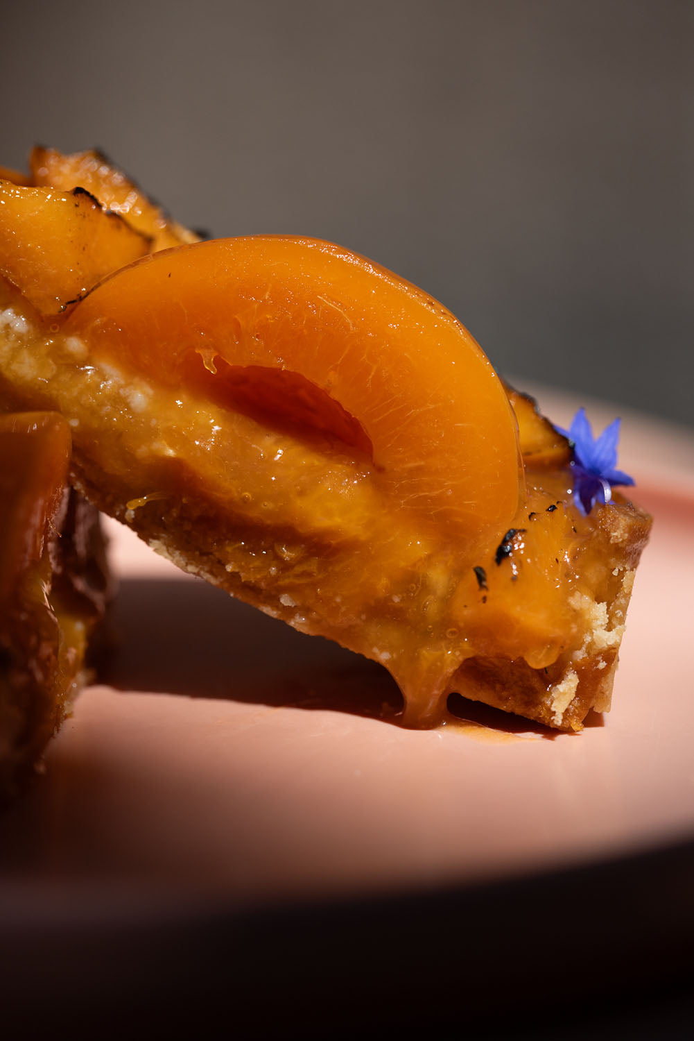Peach and Lemon Verbena Tarte (Whole  6-8 slices)