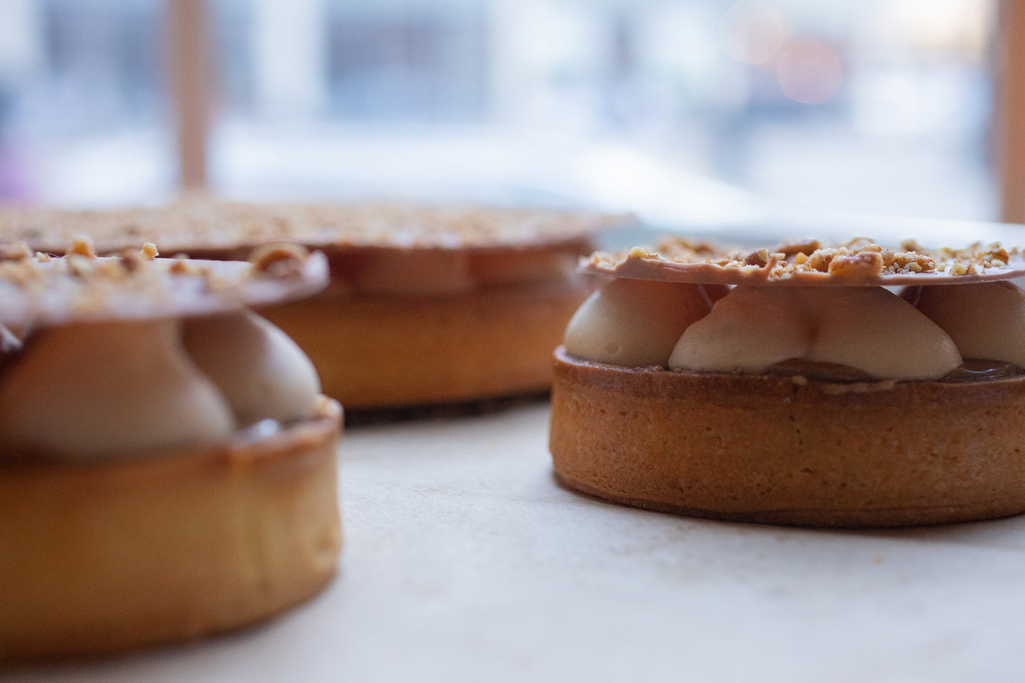 Whiskey Coffee Pecan Tart (Whole ~8 slices)