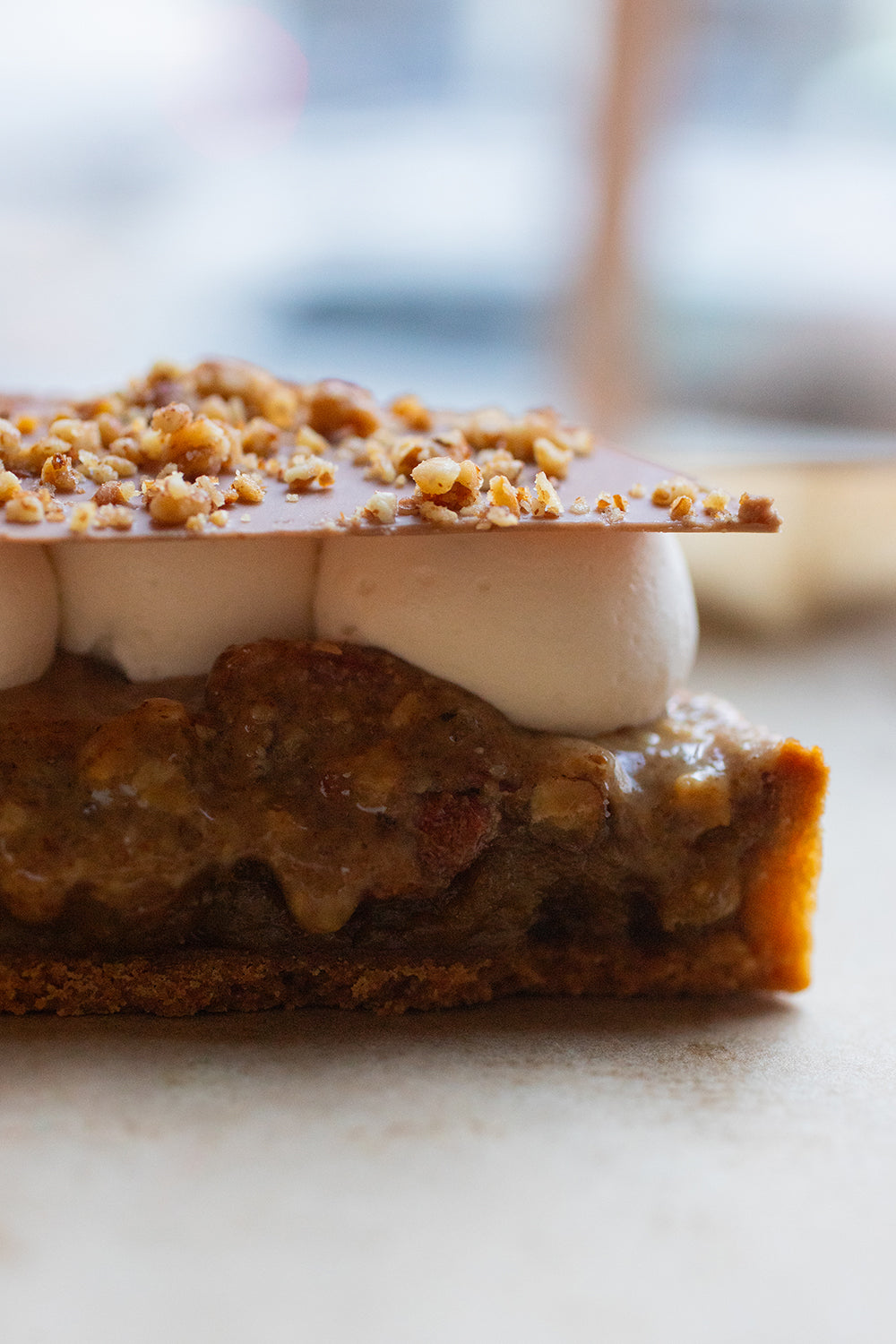 Whiskey Coffee Pecan Tart (Whole ~8 slices)